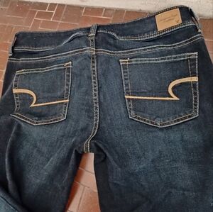 NWOT American Eagle Super Stretch Dark Wash Denim Jeans - Women's Sz 10 Regular